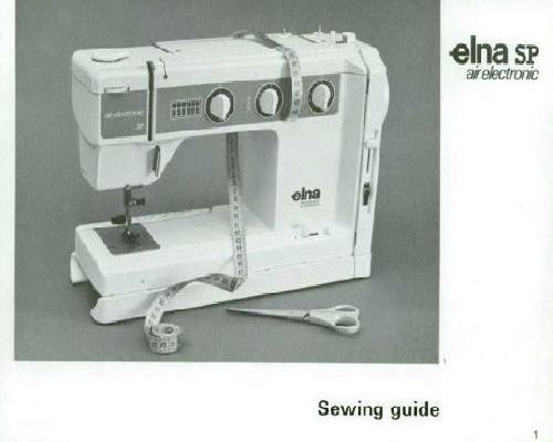 elna sewing machine manuals free